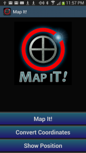 اسکرین شات برنامه Map It!  Address & Coordinates 1