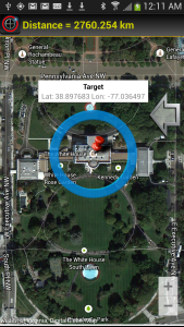 اسکرین شات 2 برنامه Map It!  Address & Coordinates