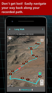اسکرین شات برنامه Walking Odometer Pro: GPS Fitn 4