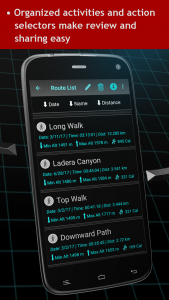 اسکرین شات برنامه Walking Odometer Pro: GPS Fitn 3