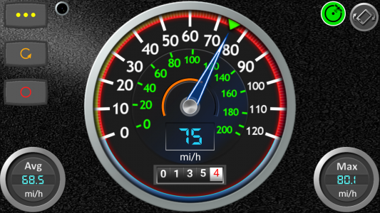 اسکرین شات برنامه DS Speedometer & Odometer 5