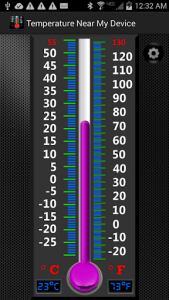 اسکرین شات برنامه Real Mercury Thermometer 7