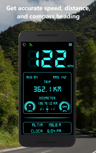 اسکرین شات برنامه DS Speedometer Custom 1