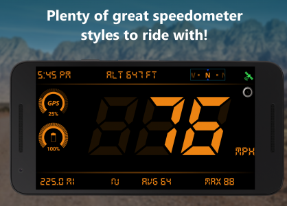 اسکرین شات برنامه DS Speedometer Custom 2