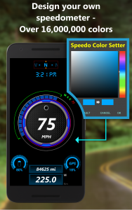 اسکرین شات برنامه DS Speedometer Custom 4