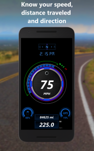 اسکرین شات برنامه DS Speedometer Custom 1