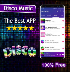 اسکرین شات برنامه Disco Music app 5