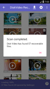 اسکرین شات برنامه DiskVideo Recovery 4