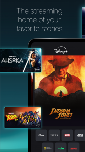 اسکرین شات برنامه Disney+ 1