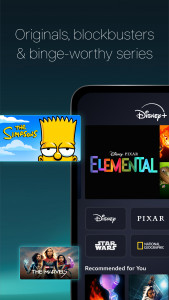 اسکرین شات برنامه Disney+ 1