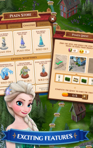 اسکرین شات 2 بازی Disney Frozen Free Fall Games