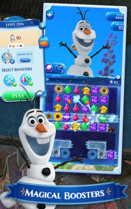 اسکرین شات بازی Disney Frozen Free Fall Games 5