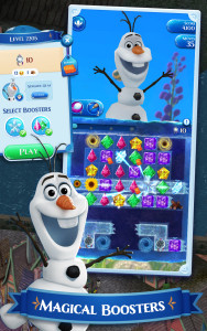 اسکرین شات 5 بازی Disney Frozen Free Fall Games