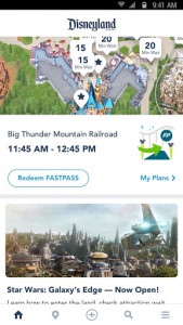 اسکرین شات برنامه Disneyland® 1
