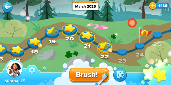 اسکرین شات 1 برنامه Disney Magic Timer by Oral-B
