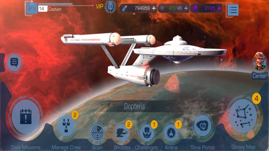 اسکرین شات 6 بازی Star Trek™ Timelines