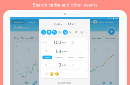 اسکرین شات برنامه Center Health — The Diabetes App 5