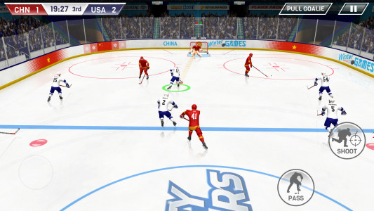 اسکرین شات بازی Hockey All Stars 1