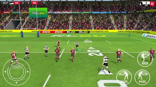 اسکرین شات بازی Rugby League 20 1