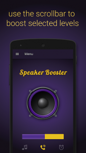 اسکرین شات برنامه Speaker Booster 1