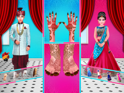 اسکرین شات بازی Princess Wedding Salon Game 1