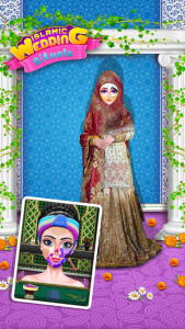 اسکرین شات بازی Hijab Wedding Makeup -Dress up 5