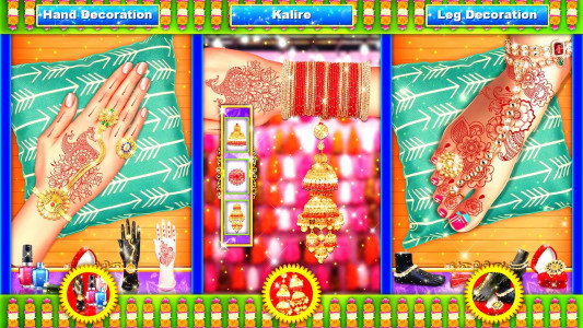 اسکرین شات 5 بازی North Indian Wedding Girl Game