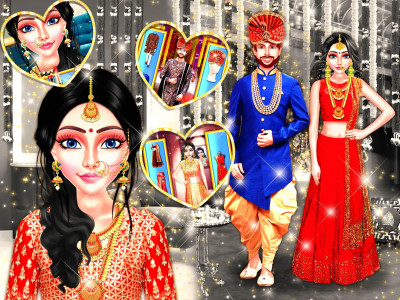 اسکرین شات برنامه Indian Fashion : Makeup Game 2