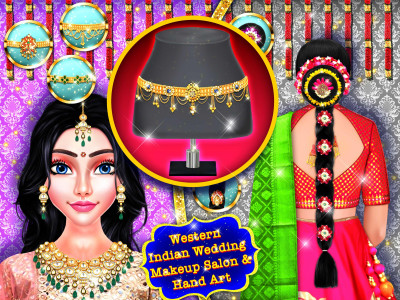 اسکرین شات بازی Indian Western Wedding Makeup 2
