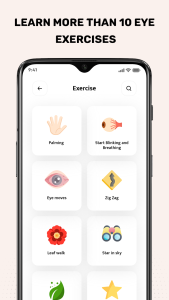 اسکرین شات 3 برنامه Eye Exercises : Improve Vision