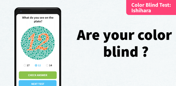 اسکرین شات 8 برنامه Color Blindness Test: Ishihara