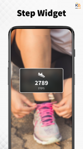 اسکرین شات 6 برنامه Pedometer King - Step Counter
