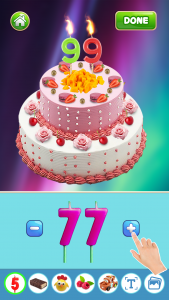 اسکرین شات 6 بازی Cake DIY Maker: Birthday Party