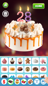 اسکرین شات 3 بازی Cake DIY Maker: Birthday Party