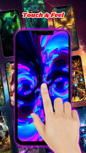 اسکرین شات 5 برنامه Live Wallpaper - Fun Art Magic