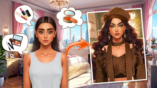 اسکرین شات بازی Makeup Artist: Makeover Game 2