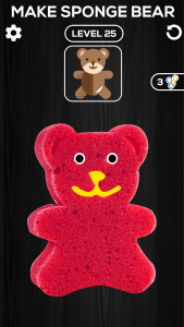 اسکرین شات 4 بازی Sponge Art 3D Rubber Band Game