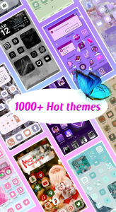 اسکرین شات برنامه Themes Changer: DIY My Phone 1