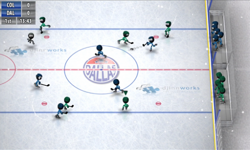 اسکرین شات بازی Stickman Ice Hockey 2