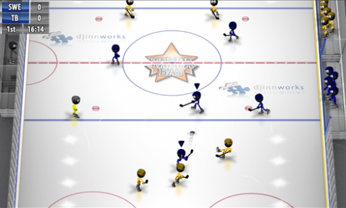 اسکرین شات بازی Stickman Ice Hockey 5