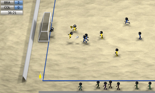 اسکرین شات بازی Stickman Soccer 2014 5