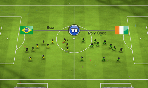 اسکرین شات بازی Stickman Soccer 2014 3