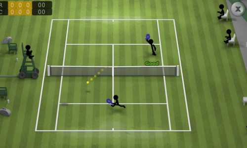 اسکرین شات بازی Stickman Tennis 7