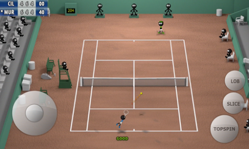 اسکرین شات بازی Stickman Tennis - Career 8