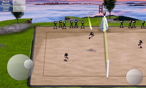 اسکرین شات بازی Stickman Volleyball 2