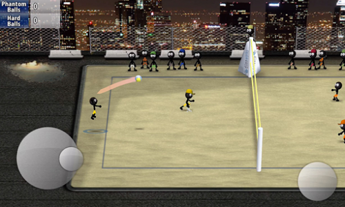 اسکرین شات بازی Stickman Volleyball 4