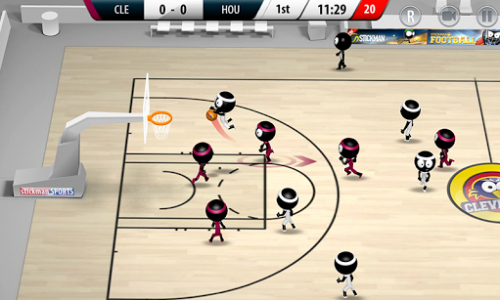اسکرین شات بازی Stickman Basketball 2017 1