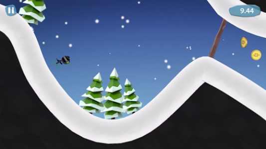 اسکرین شات بازی Stickman Ski 6