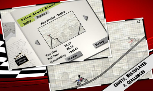اسکرین شات بازی Stick Stunt Biker 2