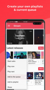 اسکرین شات برنامه Music app: Stream 3